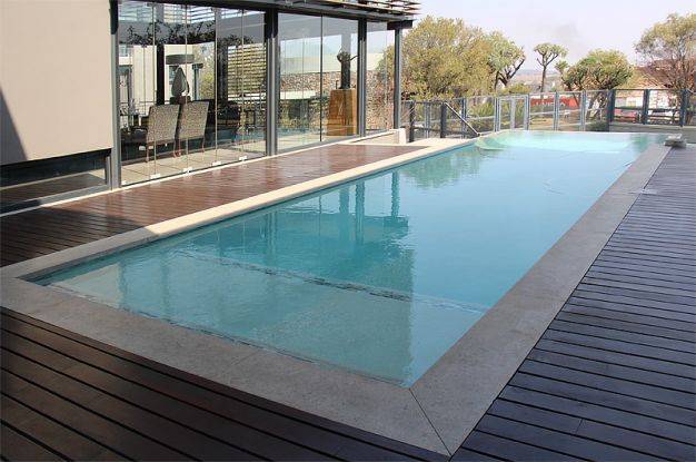 Margelles de piscine en pierre naturelle ATAIJA AZUL / V.A.T.A.