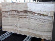 TRANCHE MARBRE ONYX BIANCO VENATO